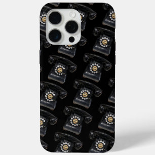 Coque iPhone 15 Pro Max Téléphone Rotary vintage