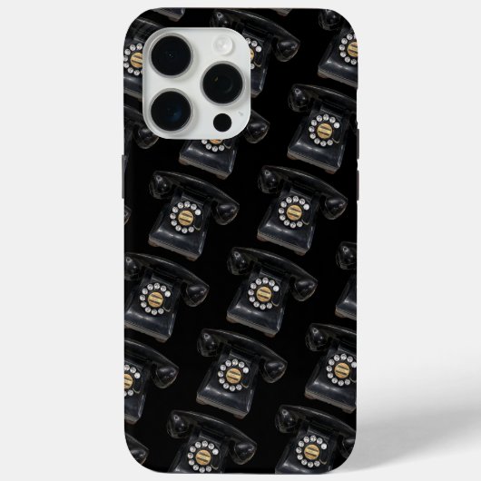 Coques Case-Mate iPhone Téléphone Rotary vintage (Verso)