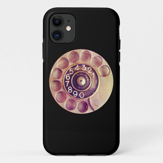 Coques Case-Mate iPhone Téléphone rotatoire vintage (Dos)