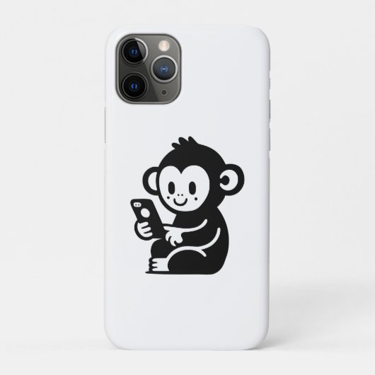Coques Case-Mate iPhone Téléphone singe (Dos)