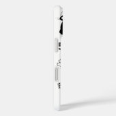 Coques Case-Mate iPhone téléphone y2k noir et blanc (Verso / Droite)