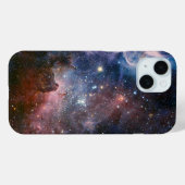 Coques Case-Mate iPhone Télescope Nebula Hubble Carina Rouge et Bleu (Verso (horizontal))
