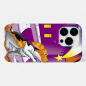 Coques Case-Mate iPhone télescope pour chiens (Verso (horizontal))