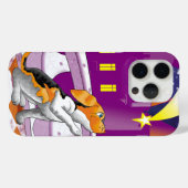 Coques Case-Mate iPhone télescope pour chiens (Verso (horizontal))