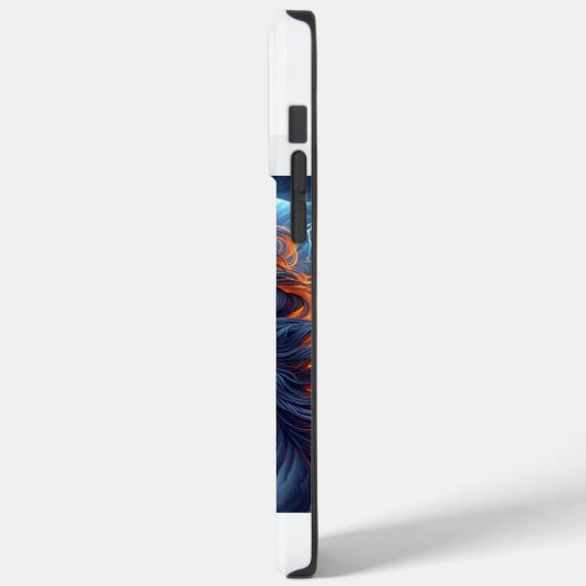 Coques Case-Mate iPhone Tempête de Cheval Noir (Verso / Gauche)