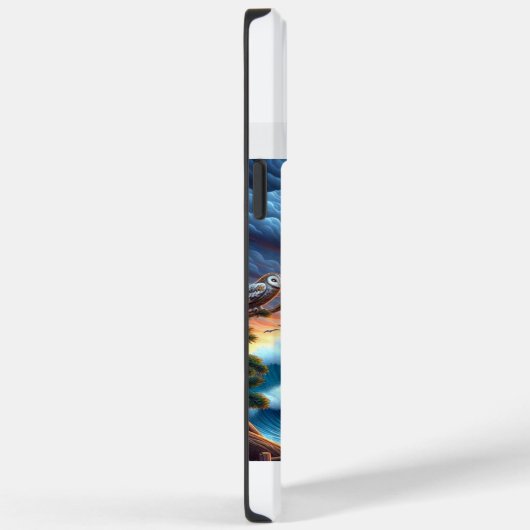 Coques Case-Mate iPhone Tempête de Cheval Noir (Verso / Droite)