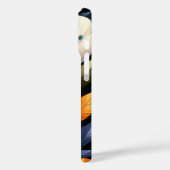 Coques Case-Mate iPhone Tempête pétale brûlée (Verso / Gauche)