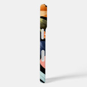 Coques Case-Mate iPhone Tempête pétale brûlée (Verso / Droite)