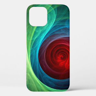 Case-Mate iPhone Case Tempête rouge Floral Art moderne Abstrait Motif co