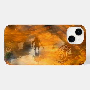 Coque Pour iPhone 14 TEMPLE D'EAU /HYPERION Science Fiction, Sci-Fi