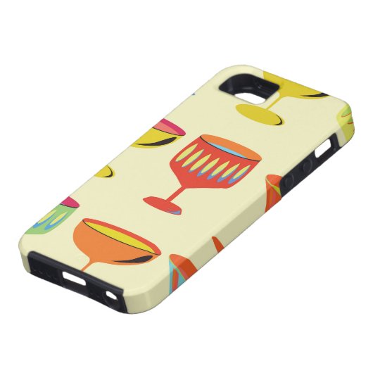 Coques Case-Mate iPhone Temps jaune de cocktail (Bas)