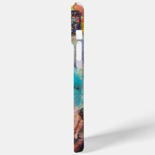 Coques Case-Mate iPhone TEMPTATION Chevalier foncé Bleu (Verso / Gauche)