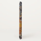 Coques Case-Mate iPhone Tendance Brown Faux Marble Stone (Dos/Droite)