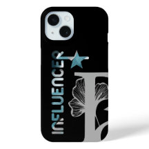 Tendance des coques iphone d'INFLUENCER Océan Bleu