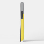 Coques Case-Mate iPhone Tendance Gray Gray Jaune Terrazzo Monogramme (Verso / Droite)