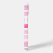 Coques Case-Mate iPhone Tendance rose blanc aquarelles violet Ancre (Verso / Droite)