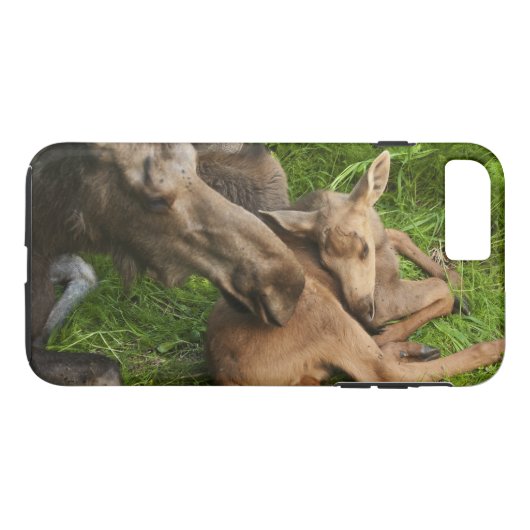 Coques Case-Mate iPhone Tendre Mère Moose (Dos (Horizontal))
