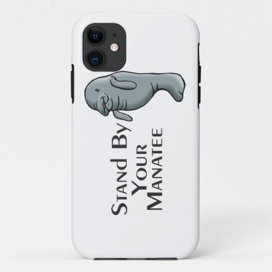 Coques Case-Mate iPhone Tenez-vous prêt votre lamantin (Dos)