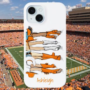 Coque Pour iPhone 15 Tennessee Ladies Cowboy Boots Orange Nom de la mod