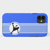 Coques Case-Mate iPhone Tennis ; Bleu (Dos (Horizontal))