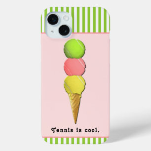 Coque iPhone 15 Mini Tennis Drôle