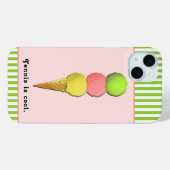 Coques Case-Mate iPhone Tennis Drôle (Verso (horizontal))