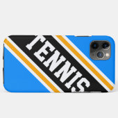 Coques Case-Mate iPhone TENNIS Gras Bleu Jaune Noir Blanc Bleu Bleu Bleu B (Dos (Horizontal))
