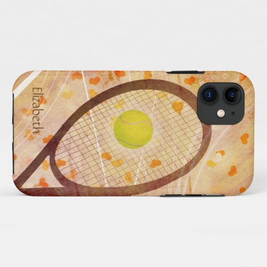 Coques Case-Mate iPhone Tennis Love (Dos (Horizontal))