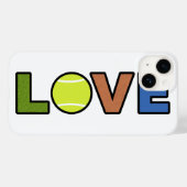 Coques Case-Mate iPhone Tennis Love Phone Case (Verso (horizontal))