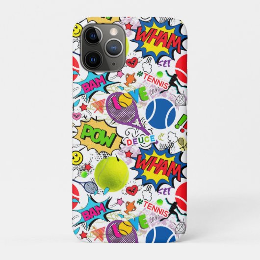 Coques Case-Mate iPhone 😍 🤩 tennis 🎾 motif  (Dos)