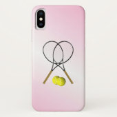 Coques Case-Mate iPhone Tennis Pink (Dos)