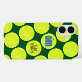 Coques Case-Mate iPhone Tenniste personnalisé (Verso (horizontal))