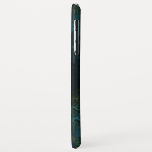 Coques Case-Mate iPhone Tentacle foncé art fractal (Dos/Gauche)