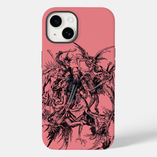 Coques Case-Mate iPhone Tentation de Saint Antoine le Grand (Verso)