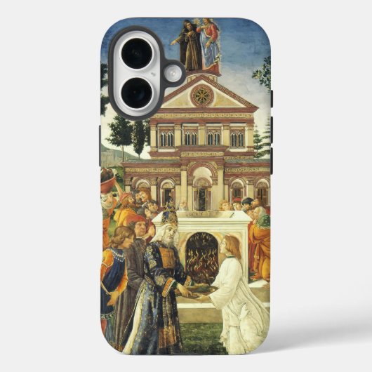Coques Case-Mate iPhone Tentations du Christ par Sandro Botticelli (Verso)