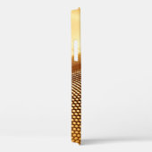 Coques Case-Mate iPhone tenture de particules arrière - plan or de luxe. i (Verso / Droite)