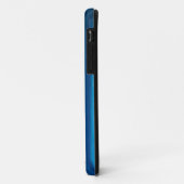 Coques Case-Mate iPhone tentures bleues (Dos/Gauche)