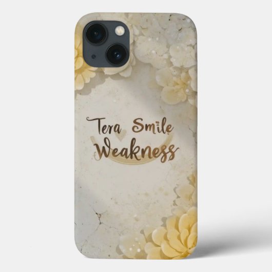 Coques Case-Mate iPhone Tera Smile, Ma Faiblesse (Verso)