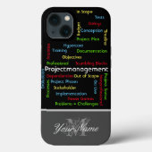 Coques Case-Mate iPhone Termes de gestion de projet pour ProjectManagers (Verso)