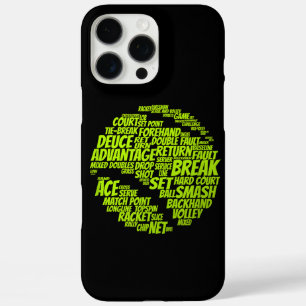 Coques iPhone 16 Pro Max Termes Tennis Joueur De Tennis Jouer Tennis Ball
