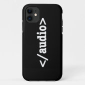 Coques Case-Mate iPhone Terminer le code HTML5 audio (Dos)