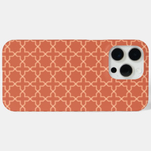 Coque iPhone 15 Pro Max Terra cotta Marocaine Zellige Art Motif (Zelij)