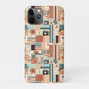 Case-Mate iPhone Case Terracotta sarcelle géométrique florale milieu du