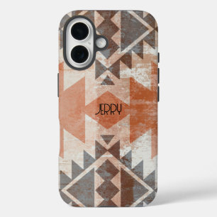 Coques iPhone 16 Terracotta Texturée Marron