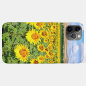 Coques Case-Mate iPhone Terrain de tournesol (Dos (Horizontal))