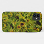 Coques Case-Mate iPhone Terrain de tournesol (Dos (Horizontal))