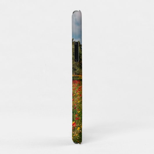 Coques Case-Mate iPhone terrain fleuri et arboré (Dos/Droite)