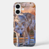 Coques Case-Mate iPhone TERRAINS DE CHASSE DE Loup (Verso)