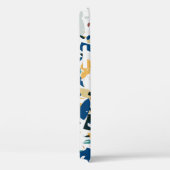 Coques Case-Mate iPhone Terrazzo motif sans couture. Design abstrait moder (Verso / Droite)