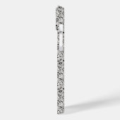 Coques Case-Mate iPhone Terrazzo Noir Et Gris (Verso / Gauche)